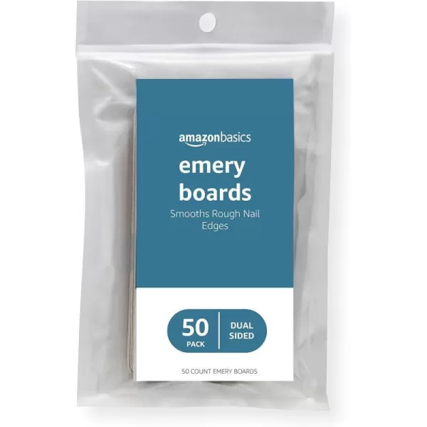 Amazon Basics Nail File Emery Boards 50 CountAmazon Basics Nail File Emery Boards 50 Count
