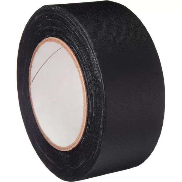 Amazon Basics No Residue NonReflective Gaffers Tape  2 Inch x 90 Feet BlackBlack 2 x 90