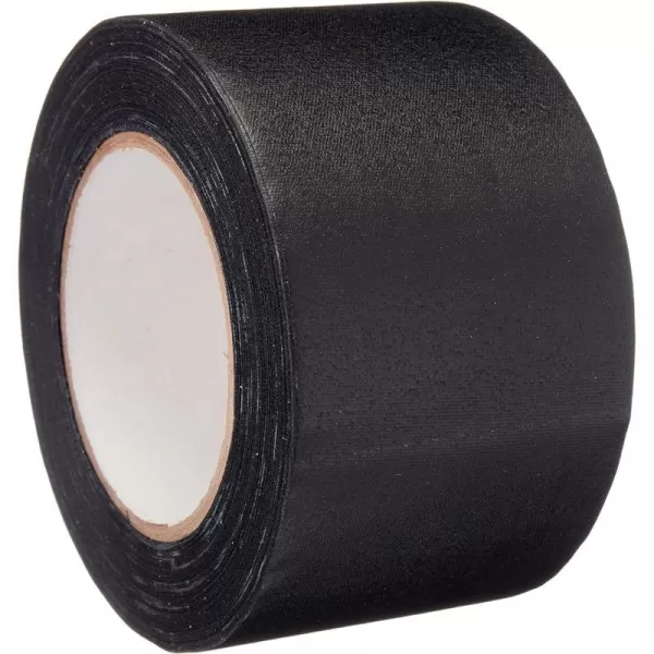 Amazon Basics No Residue NonReflective Gaffers Tape  2 Inch x 90 Feet BlackBlack 3 x 90