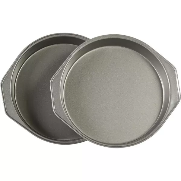 Amazon Basics Nonstick Round Baking Cake Pan 9 Inch Set of 2 Gray 107x97x15cmAmazon Basics Nonstick Round Baking Cake Pan 9 Inch Set of 2 Gray 107x97x15cm