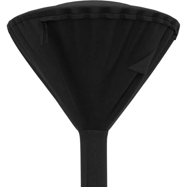 Amazon Basics Outdoor Round Stand Up Patio Heater Cover BlackBlack Round