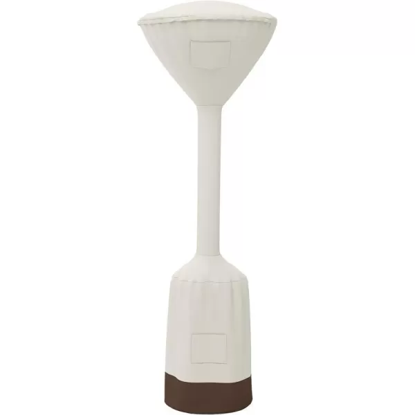 Amazon Basics Outdoor Round Stand Up Patio Heater Cover BlackTan Round