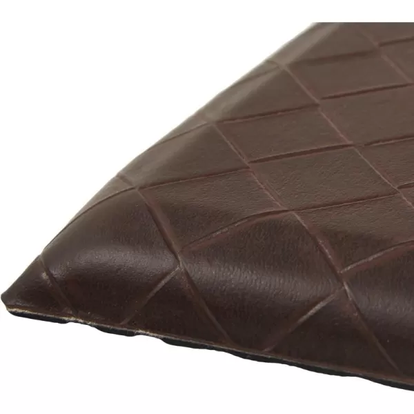 Amazon Basics Rectangular NonslipStain Anti Fatigue Standing Comfort Mat for Home and Office 20 x 36 Inch BlackDark Brown 5Pack Mat