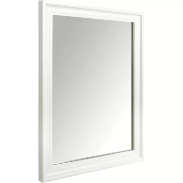 Amazon Basics Rectangular Wall Mount Mirror 24 x 36 Peaked Trim BlackWhite 16 x 20 Decorative Trim Wall Mirror