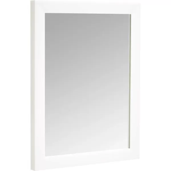 Amazon Basics Rectangular Wall Mount Mirror 24 x 36 Peaked Trim BlackWhite 16 x 20 Standard Trim Wall Mirror