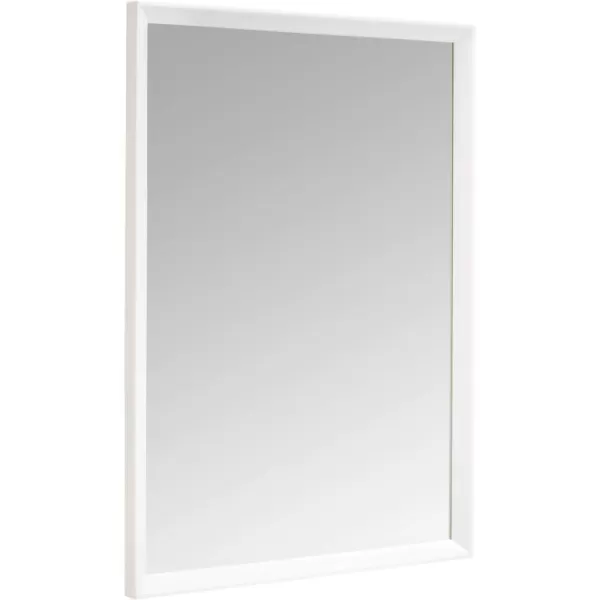 Amazon Basics Rectangular Wall Mount Mirror 24 x 36 Peaked Trim BlackWhite 20 x 28 Peaked Wall Mirror
