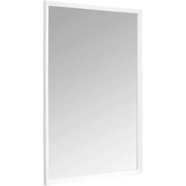 Amazon Basics Rectangular Wall Mount Mirror 24 x 36 Peaked Trim BlackWhite 24 x 36 Peaked Wall Mirror