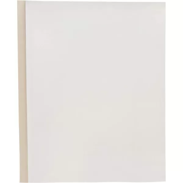 Amazon Basics Report Folder Cover with Clip Pack of 10 Grey50Pack Beige