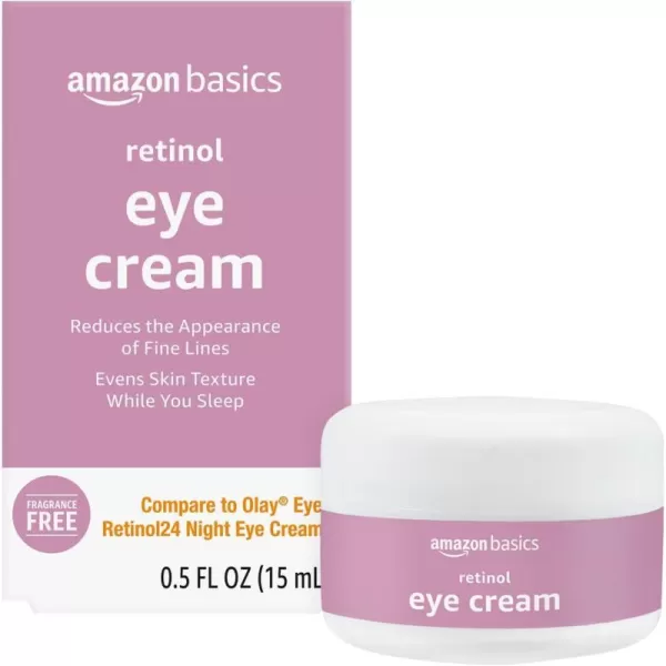 Amazon Basics Retinol Eye Cream Fragrance Free 05 Ounces 1PackAmazon Basics Retinol Eye Cream Fragrance Free 05 Ounces 1Pack