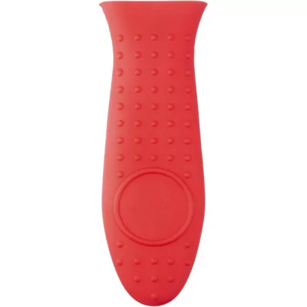 Amazon Basics Silicone Hot Skillet Rectangular Handle Cover Holder RedRed