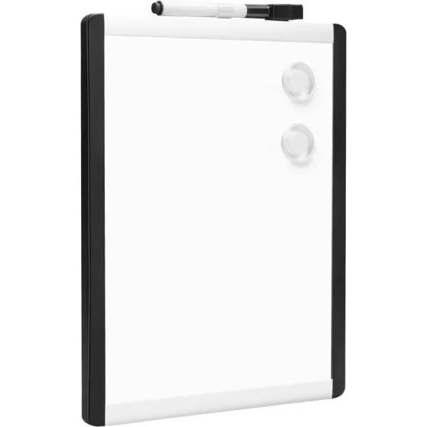 Amazon Basics Small Dry Erase Whiteboard Magnetic White Board with Marker and Magnets  11 x 14 Inches Aluminum Frame85x11 Plasticaluminum frame