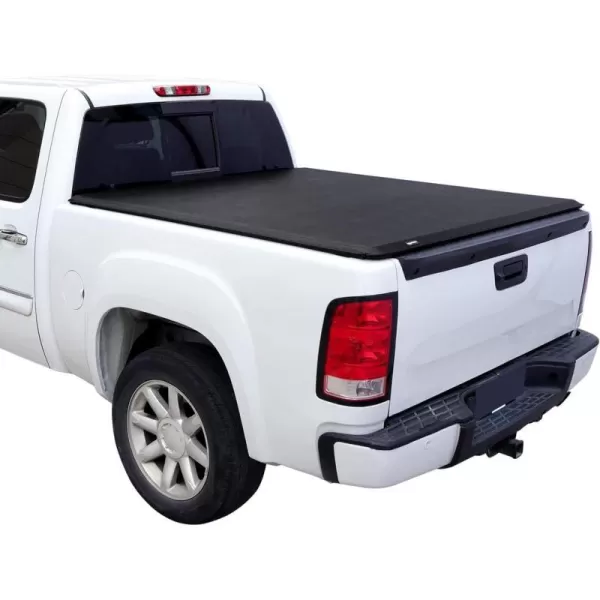 Amazon Basics Soft Roll Up Tonneau Cover for 20142019 Chevy Silverado GMC Sierra 1500 20152018 Silverado Sierra 2500 3500 HD Fleetside Bed Length 65Bed Length 58