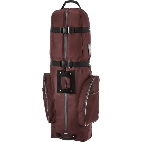 Amazon Basics SoftSided Golf Travel BagMaroon