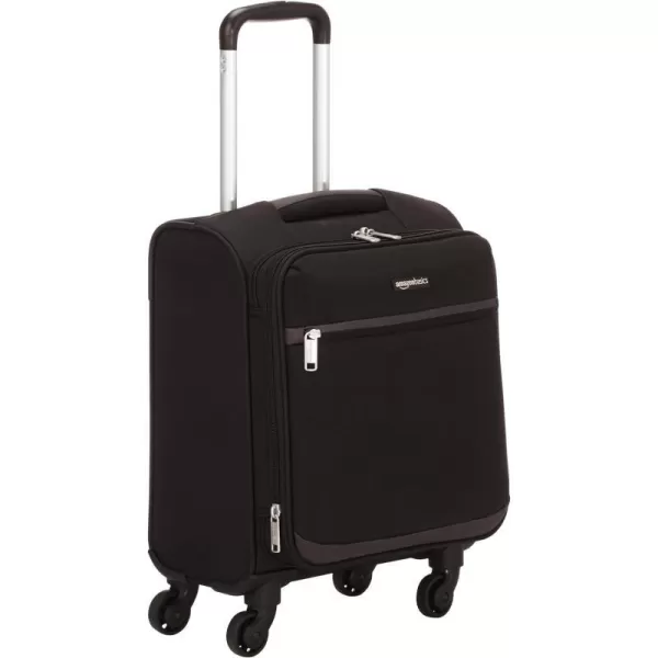 Amazon Basics Softside Spinner Suitcases1piece Set Black