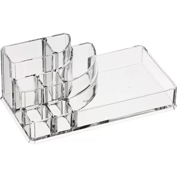 Amazon Basics Square Acrylic Cosmetic Makeup Organizer Storage MediumSmall Square