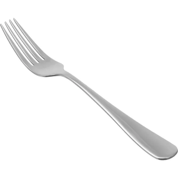 Amazon Basics Stainless Steel Dinner Forks with Round Edge Pack of 12 SilverAmazon Basics Stainless Steel Dinner Forks with Round Edge Pack of 12 Silver