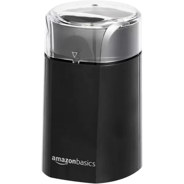 Amazon Basics Stainless Steel Electric Coffee Bean GrinderBlack