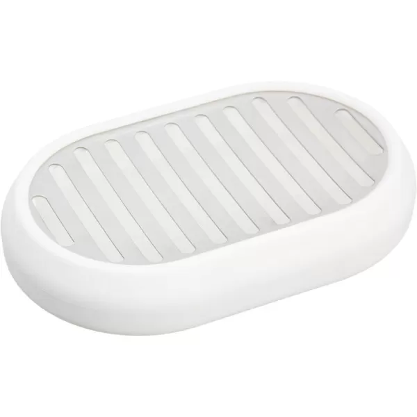 White Soap Dish