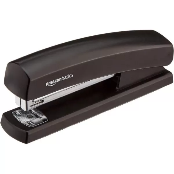 Amazon Basics Stapler with 1000 Staples  BlackAmazon Basics Stapler with 1000 Staples  Black