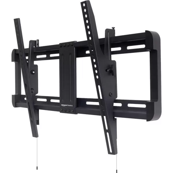 Amazon Basics Tilt TV Wall Mount with Horizontal Post Installation Leveling for 32Inch to 86Inch TVs BlackAmazon Basics Tilt TV Wall Mount with Horizontal Post Installation Leveling for 32Inch to 86Inch TVs Black