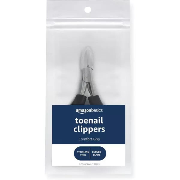 Amazon Basics Toenail Clippers with Comfort GripAmazon Basics Toenail Clippers with Comfort Grip