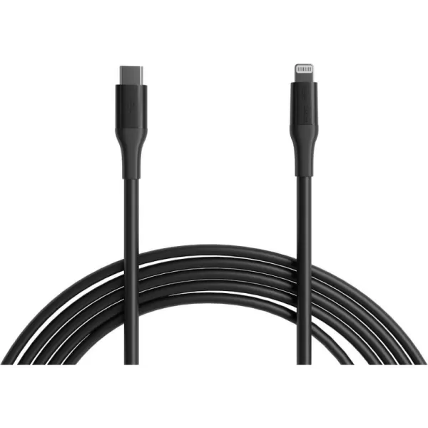 Amazon Basics USBC to Lightning ABS Charger Cable MFi Certified Charger for Apple iPhone 14 13 12 11 X Xs Pro Pro Max Plus iPad 3 Foot WhiteBlack  C 10ft