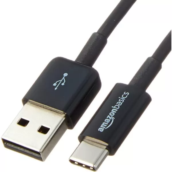 Amazon Basics USBC to USBA 20 Fast Charger Cable 480Mbps Speed USBIF Certified for Apple iPhone 15 iPad Samsung Galaxy Tablets Laptops 6 Foot BlackBlack 24 Pack of 5 6 Feet24 Pack of 5