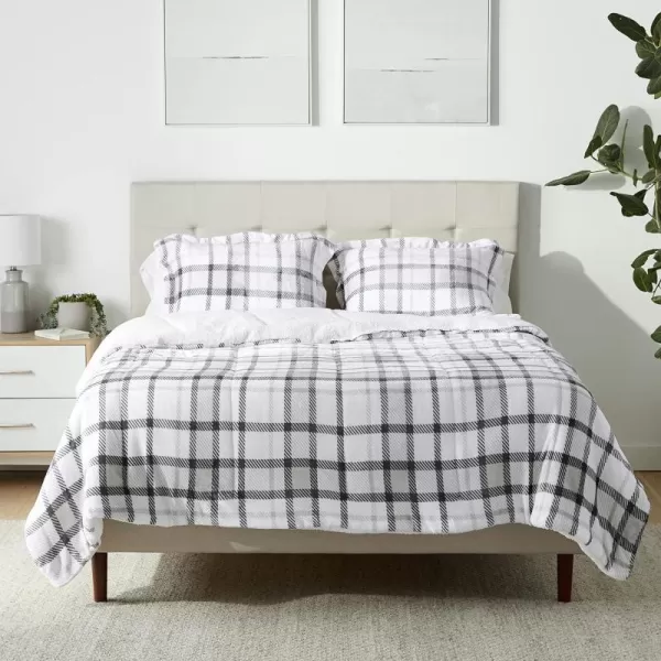 Light Gray Plaid Full/Queen