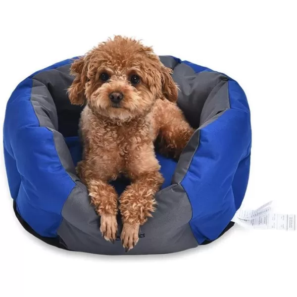Amazon Basics WaterResistant Pet Bed  Rectangular Teal 256 Inch189 Oval