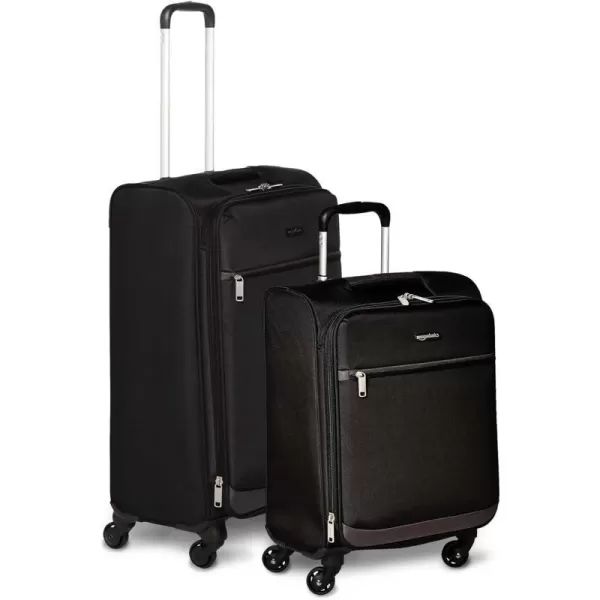 Amazon Basics suitcases Softside SpinnerBlack