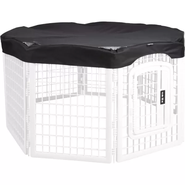 AmazonBascis Plastic Pet Pen Mesh Fabric Top Cover 34Inch34Inch