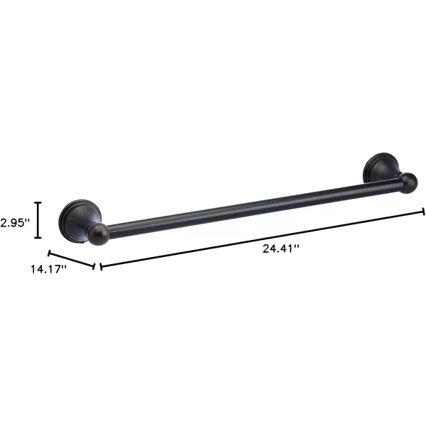 Amazon Basics ABBR817OR Variety Pack Modern Bathroom Accessories Towel Holder Set of 58 sets 5 Piece Oil Rubbed BronzeOil Rubbed Bronze
