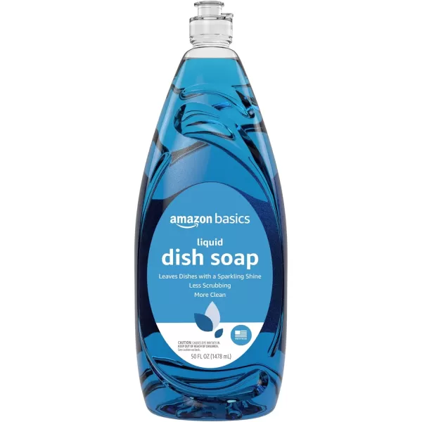 Amazon Basics Dish Soap Fresh Scent 30 fl oz Pack of 4Fresh