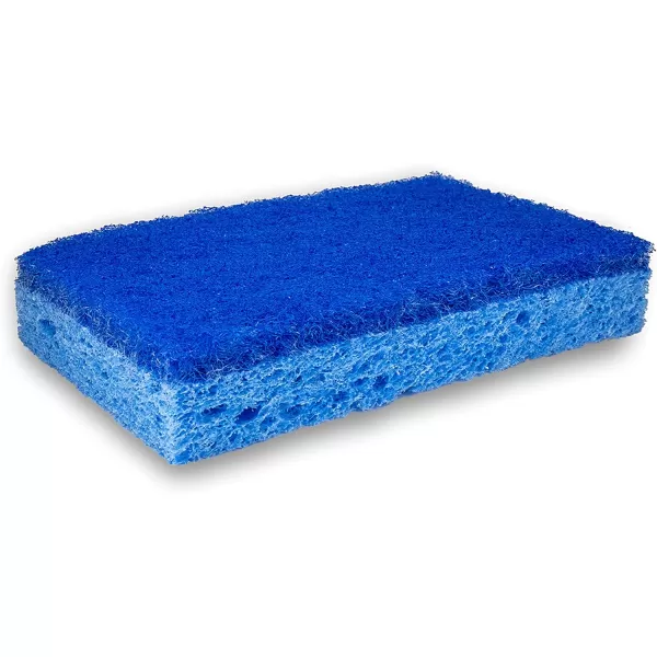 Amazon Basics Heavy Duty Sponges 6 Count YellowGreen12Pack