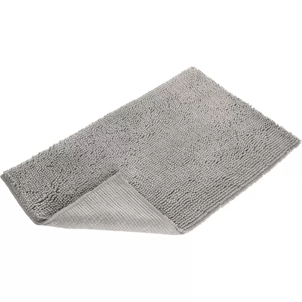 Amazon Basics NonSlip Microfiber Shag Bathroom Rug Mat 21quot x 34quot LavenderPlatinum