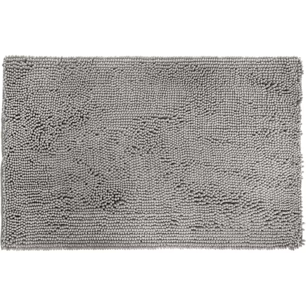 Amazon Basics NonSlip Microfiber Shag Bathroom Rug Mat 21quot x 34quot LavenderPlatinum