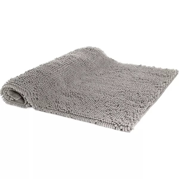 Amazon Basics NonSlip Microfiber Shag Bathroom Rug Mat 21quot x 34quot LavenderPlatinum