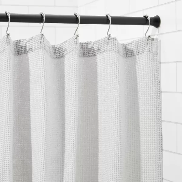 Amazon Basics Tension Curtain Rod Adjustable 5490quot Width  White Classic FinialBlack