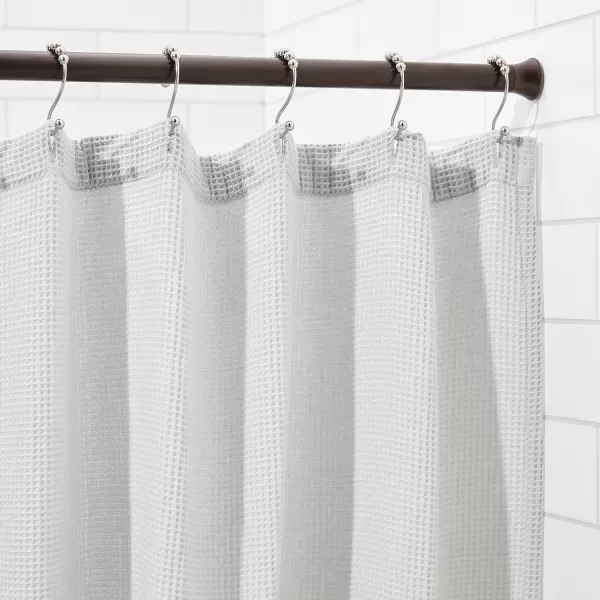 Amazon Basics Tension Curtain Rod Adjustable 5490quot Width  White Classic FinialBronze