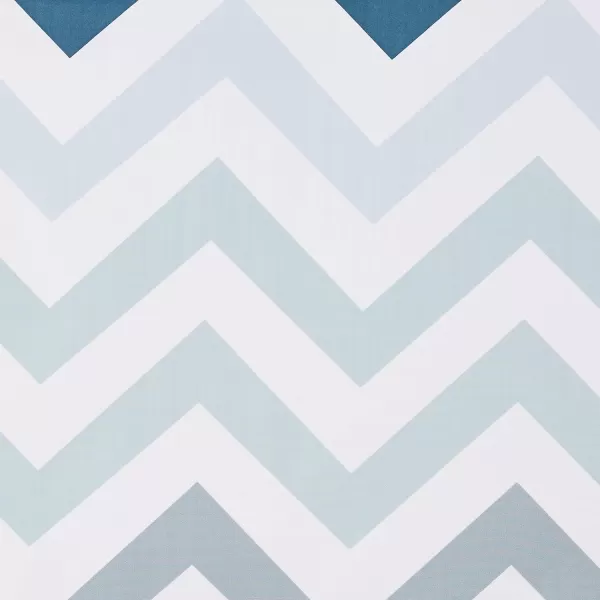 Amazon Basics Water Resistant Fabric Bathroom Shower Curtain with Grommets and Hooks Machine Washable 72 x 72 Large Light Brown BeigeBlue Ombre Chevron
