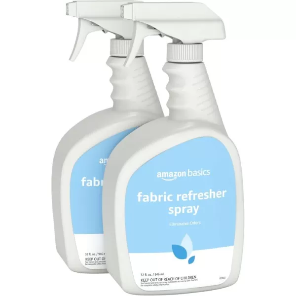 Amazon Basics Fabric Refresher Spray Fresh Scent 32 fl oz Pack of 2