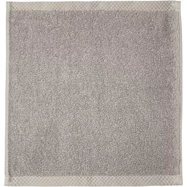 imageAmazon Basics  2 Piece QuickDry Oversize Bath Towel 100 Cotton Platinum 54quot x 30quotPlatinum