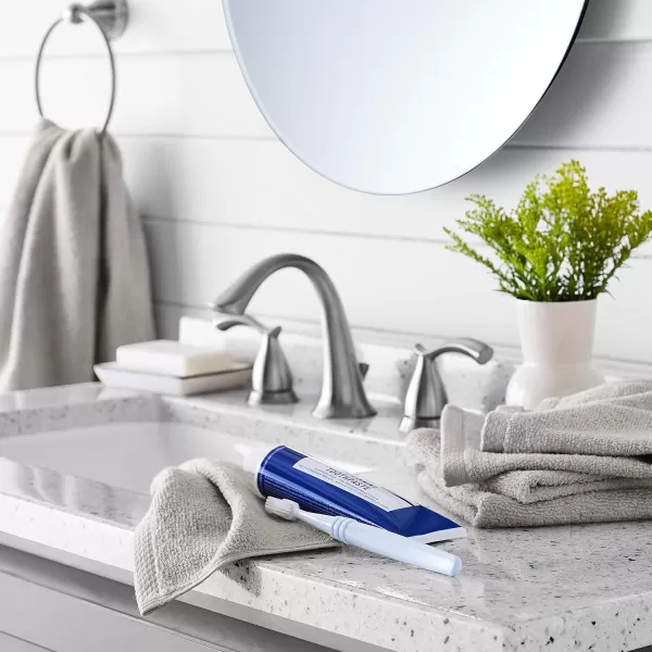 imageAmazon Basics  2 Piece QuickDry Oversize Bath Towel 100 Cotton Platinum 54quot x 30quotPlatinum