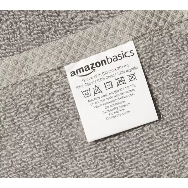imageAmazon Basics  2 Piece QuickDry Oversize Bath Towel 100 Cotton Platinum 54quot x 30quotPlatinum