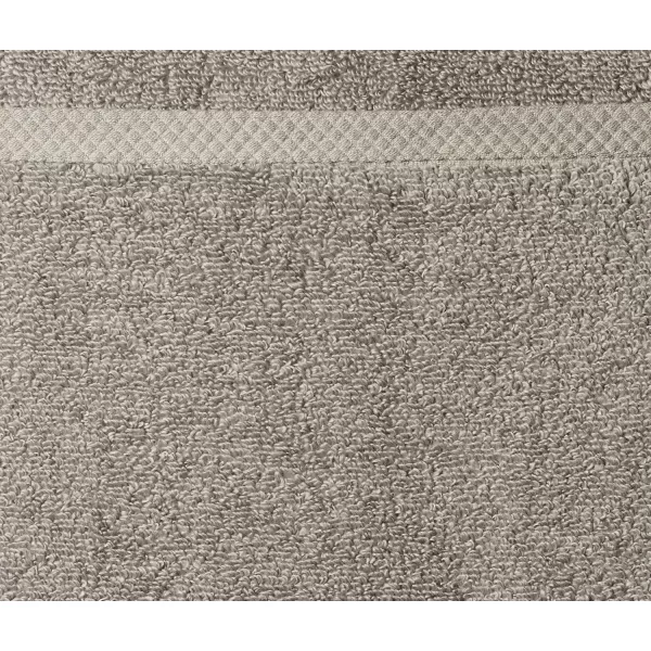 imageAmazon Basics  2 Piece QuickDry Oversize Bath Towel 100 Cotton Platinum 54quot x 30quotPlatinum
