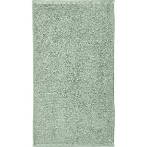 imageAmazon Basics  2 Piece QuickDry Oversize Bath Towel 100 Cotton Platinum 54quot x 30quotSeafoam Green