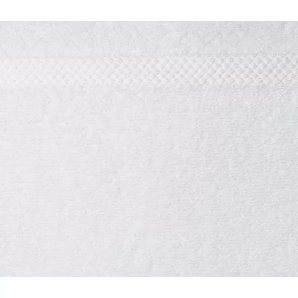 imageAmazon Basics  2 Piece QuickDry Oversize Bath Towel 100 Cotton Platinum 54quot x 30quotWhite
