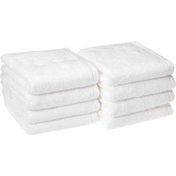 imageAmazon Basics  2 Piece QuickDry Oversize Bath Towel 100 Cotton Platinum 54quot x 30quotWhite