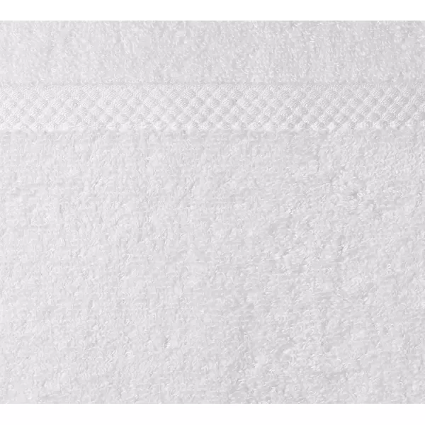 imageAmazon Basics  2 Piece QuickDry Oversize Bath Towel 100 Cotton Platinum 54quot x 30quotWhite