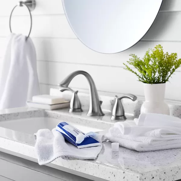 imageAmazon Basics  2 Piece QuickDry Oversize Bath Towel 100 Cotton Platinum 54quot x 30quotWhite